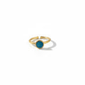 anello in ottone e resina S
